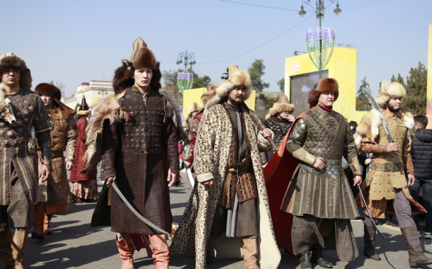 봄의 축제 '나우르즈' 즐기는 카자흐인들