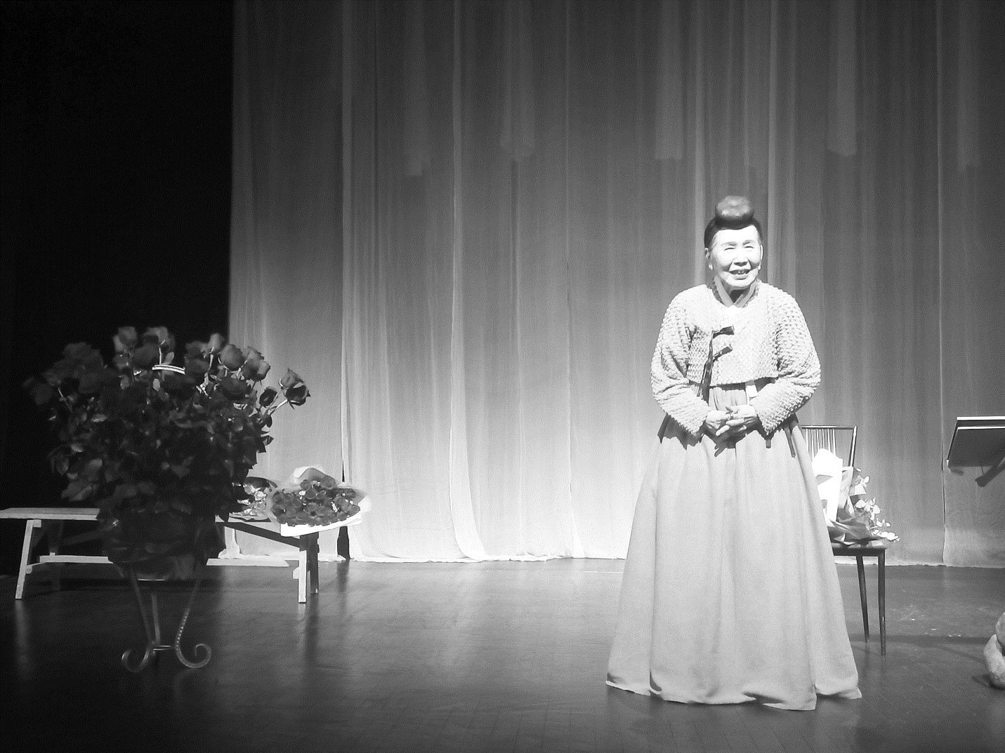 국민 연극배우 박정자의 드라마 콘서트, 고려극장 무대에 올라