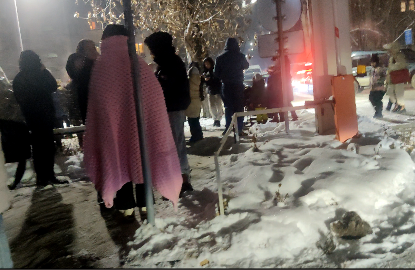 카자흐스탄 알마티, 23일 새벽 강진발생