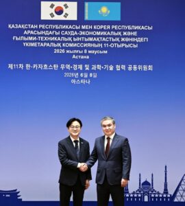 김정관, 카자흐 방문…”에너지·산업협력 강화” 김정관, 카자흐 방문…”에너지·산업협력 강화”