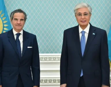 IAEA 사무총장 “카자흐, 이란 우라늄 보관 의향 내비쳐”