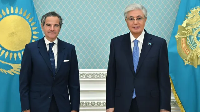 IAEA 사무총장 “카자흐, 이란 우라늄 보관 의향 내비쳐”